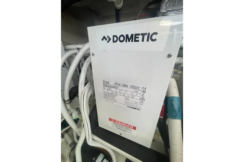 Slide: The Image of NEW 2025 UPGRADED COMPLETE AC/HEAT SYSTEMS THROUGHOUT THE ENTIRE BOAT WITH NEW CONDENSING UNITS AND AIR HANDLER UNITS!! - 80
