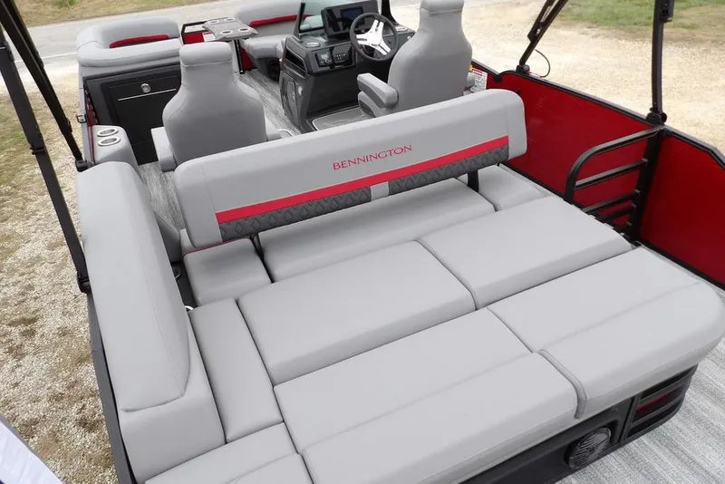 Slide: The Image of 2026 Bennington M Swingback 22 MSB interior with luxurious seating and modern design. - 35