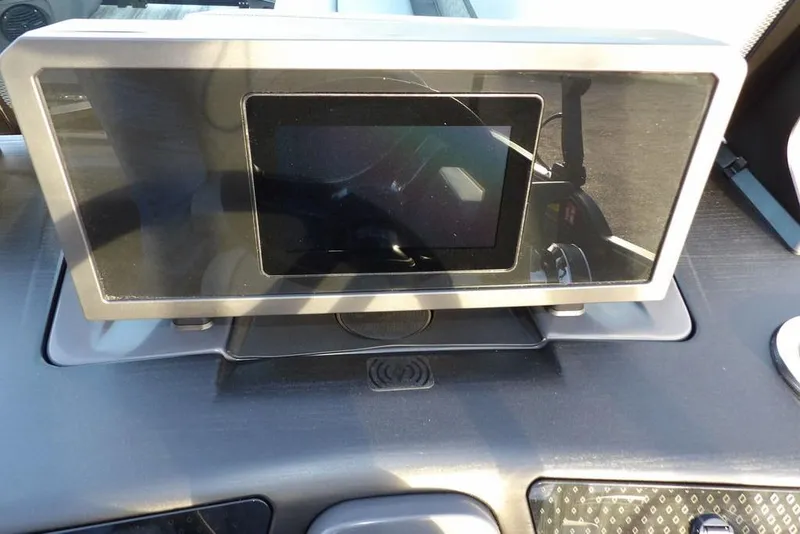 Slide: The Image of 2026 Bennington M Swingback 22 MSB dashboard with touchscreen display. - 29