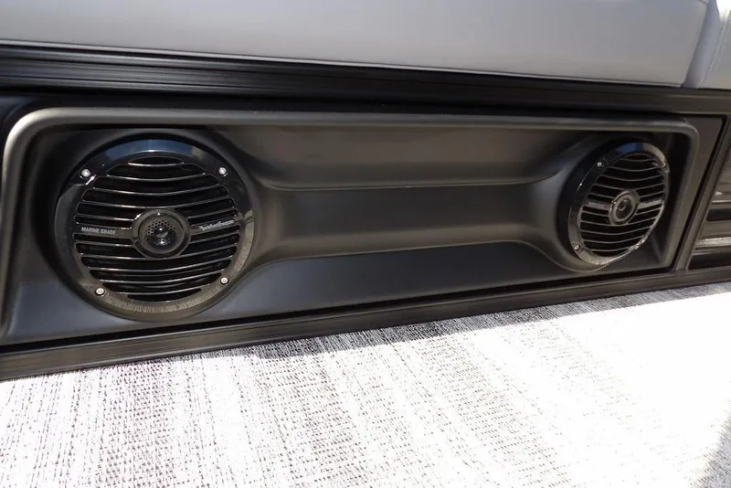 Slide: The Image of 2026 Bennington M Swingback 26 MSB marine speakers, black grille, modern design. - 42