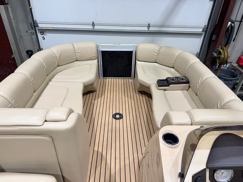 Slide: The Image of Harris 220 Solstice Pontoon 2015 - 16