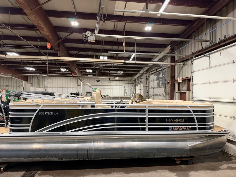 Slide: The Image of Harris 220 Solstice Pontoon 2015 - 22