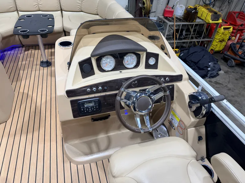 Slide: The Image of Harris 220 Solstice Pontoon 2015 - 26