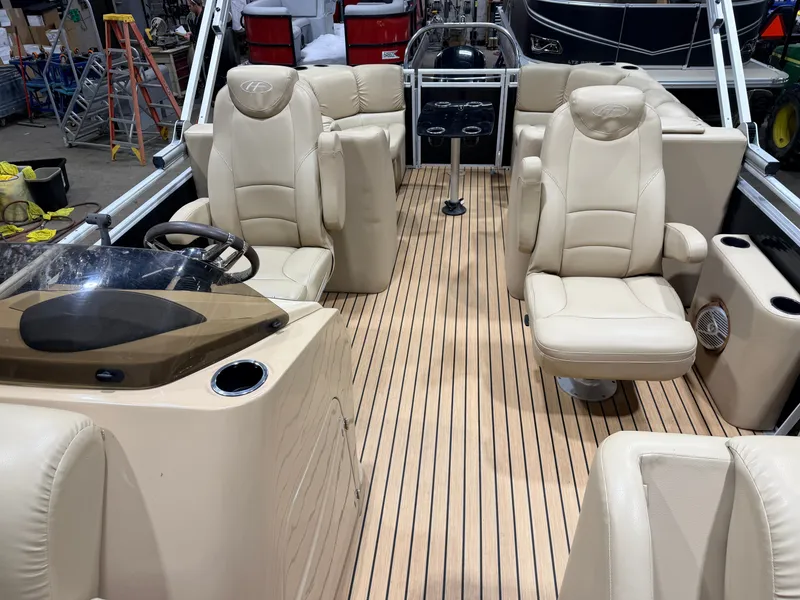 Slide: The Image of Harris 220 Solstice Pontoon 2015 - 5