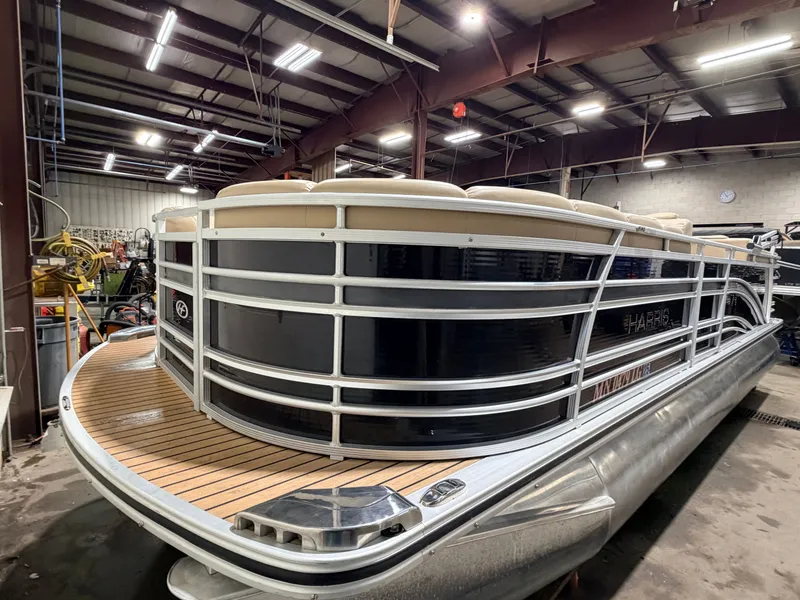 Slide: The Image of Harris 220 Solstice Pontoon 2015 - 51