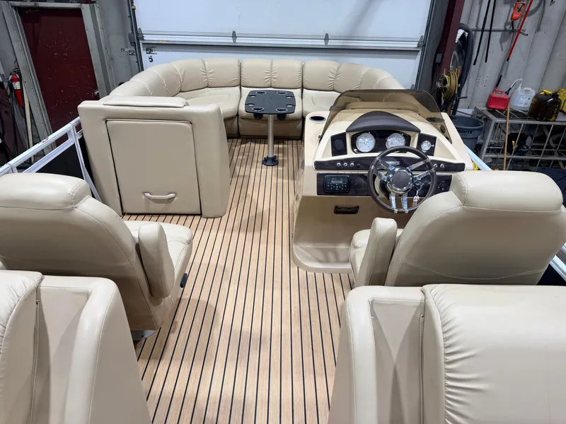 Slide: The Image of Harris 220 Solstice Pontoon 2015 - 6