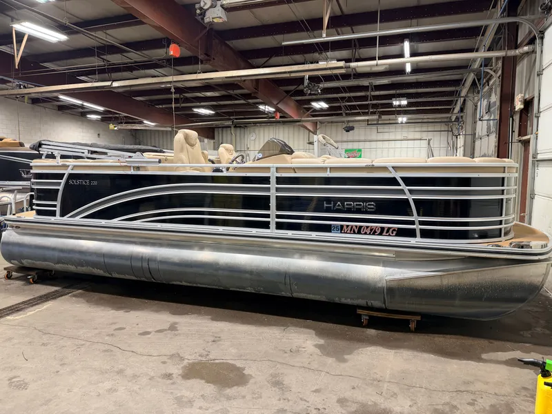 Slide: The Image of Harris 220 Solstice Pontoon 2015 - 60