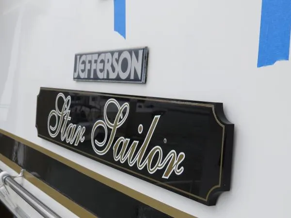 Slide: The Image of Jefferson Marlago 46 Sundeck 1995 - 11