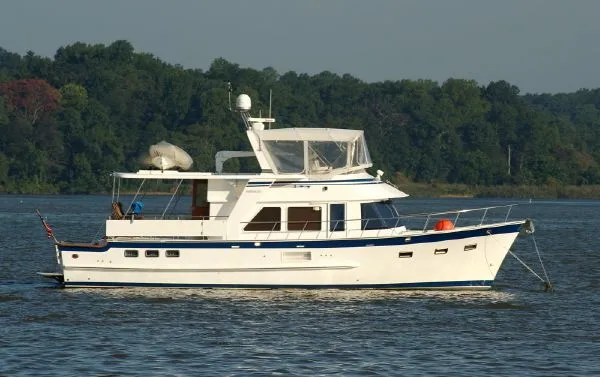 Slide: The Image of DeFever 50 Cockpit Motor Yacht 2007 - 0