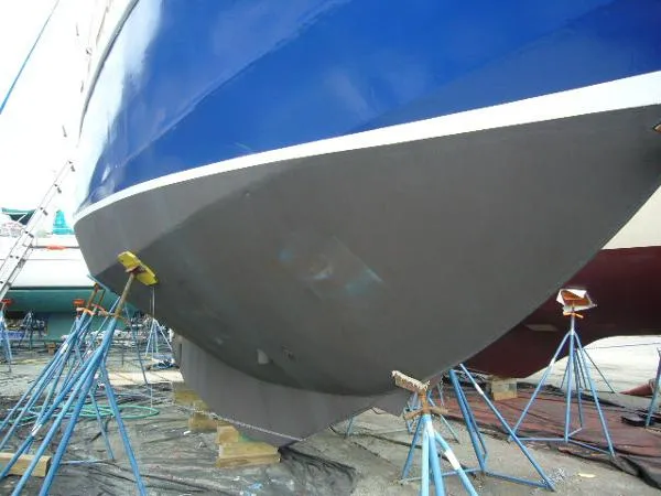 Slide: The Image of Custom Steel Cutter Ketch 42 1984 - 3
