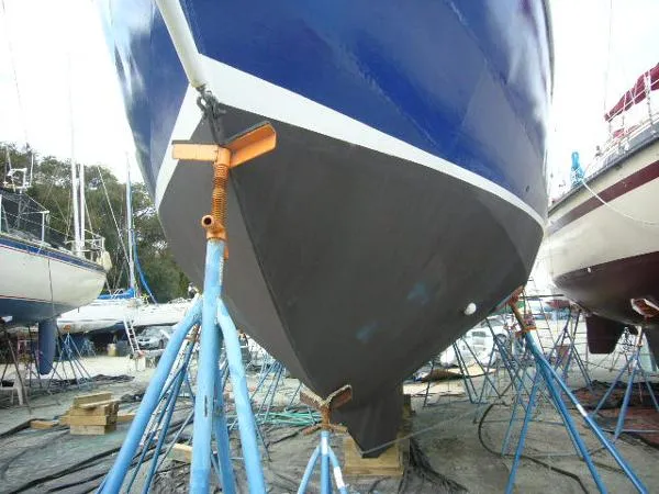 Slide: The Image of Custom Steel Cutter Ketch 42 1984 - 6