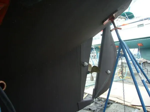 Slide: The Image of Custom Steel Cutter Ketch 42 1984 - 8