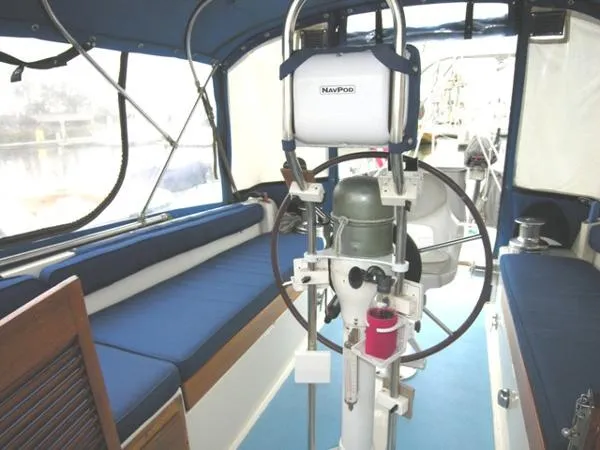 Slide: The Image of Columbia Center Ckpt Motorsailer 45 1973 - 11