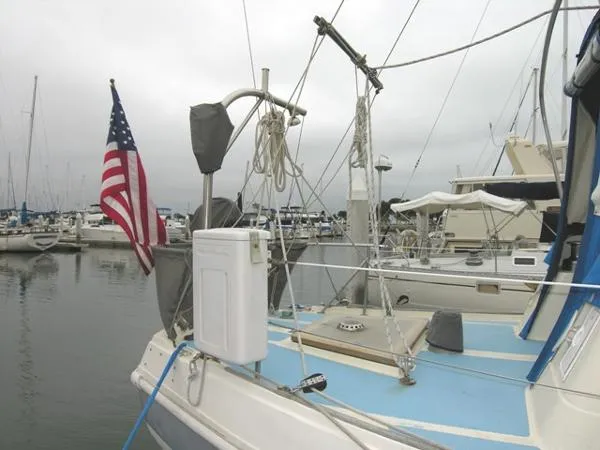 Slide: The Image of Columbia Center Ckpt Motorsailer 45 1973 - 2