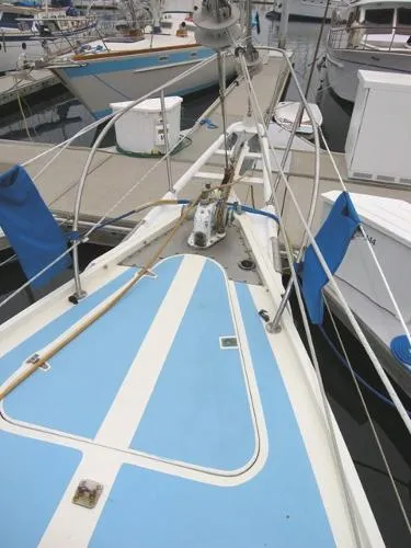 Slide: The Image of Columbia Center Ckpt Motorsailer 45 1973 - 5