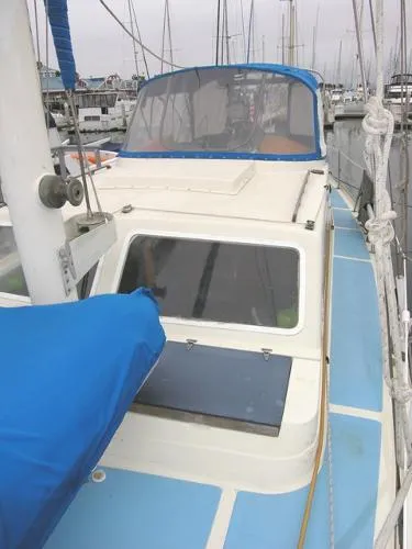 Slide: The Image of Columbia Center Ckpt Motorsailer 45 1973 - 9
