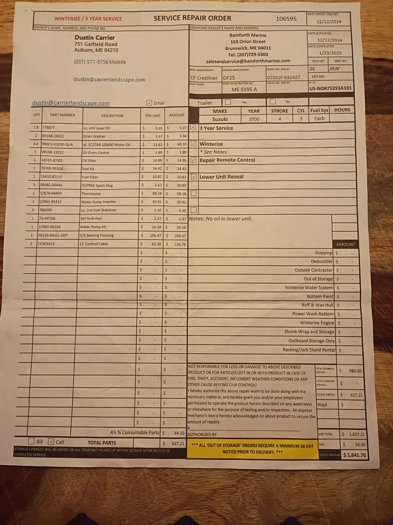Slide: The Image of Crestliner Angler 14 2001 - 11