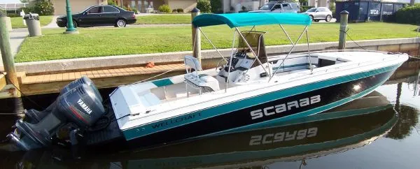 Slide: The Image of Wellcraft Scarab Sport 302 1990 - 0