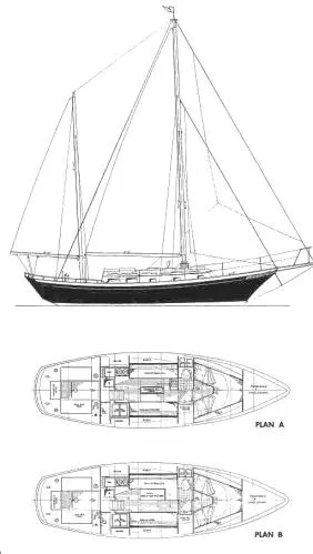 Slide: The Image of Cheoy Lee 33 Ketch 1976 - 1