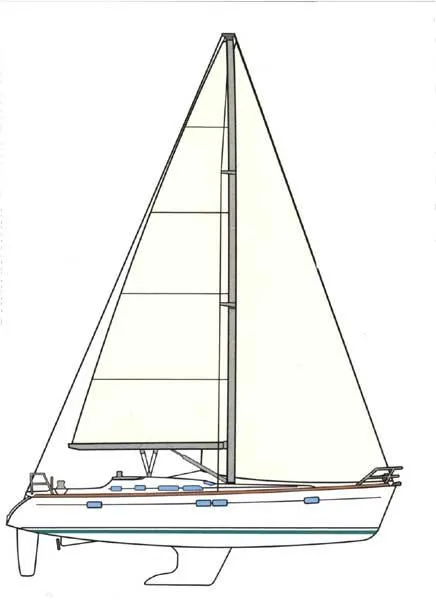 Slide: The Image of Beneteau USA 473 2004 - 4