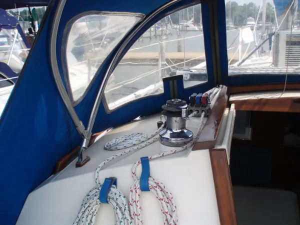 Slide: The Image of Catalina Tall Rig 30 1988 - 11