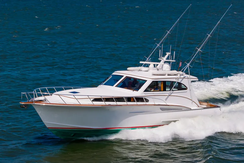 The Image of 2019 Jarrett Bay 67 Custom yacht cruising on water. - 0