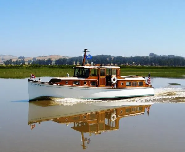 Slide: The Image of Patterson Wooden Cruiser 1940 - 1