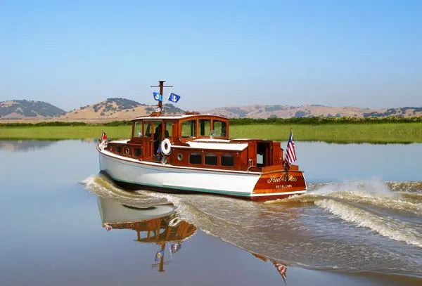 Slide: The Image of Patterson Wooden Cruiser 1940 - 3