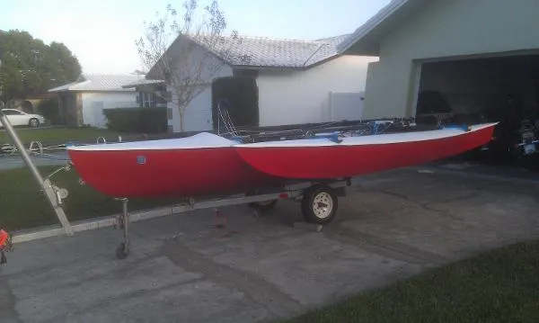 Slide: The Image of Sailbird Trimaran 1974 - 5