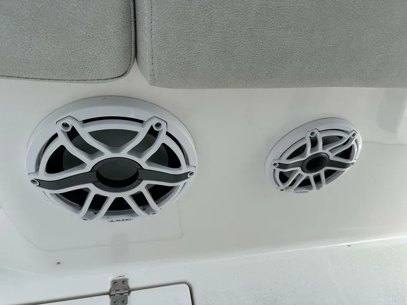 Slide: The Image of Speakers on 2022 Sea Fox 288 Commander boat interior. - 11
