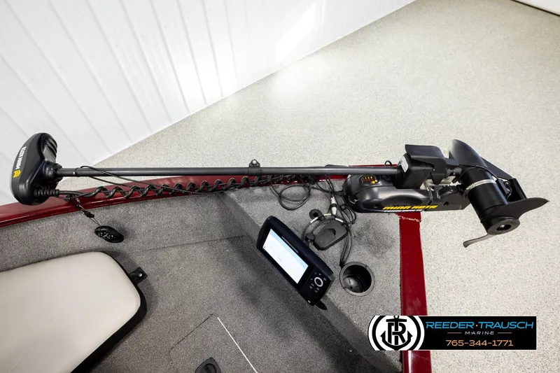 Slide: The Image of 2017 Tracker Pro Guide V-175 Combo boat with trolling motor and fish finder. - 44