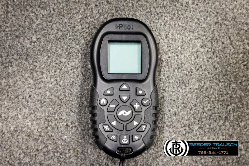 Slide: The Image of Remote control for iPilot system on 2017 Tracker Pro Guide V-175 Combo boat. - 49
