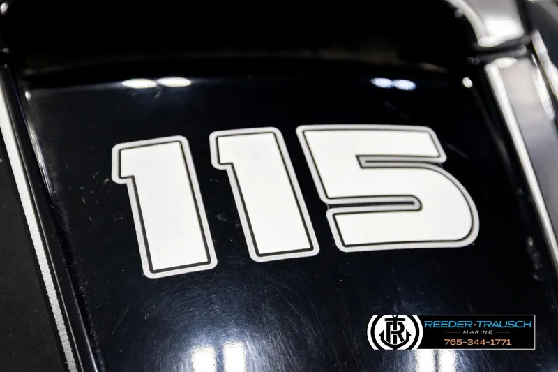 Slide: The Image of Close-up of '115' on 2017 Tracker Pro Guide V-175 Combo boat. - 52
