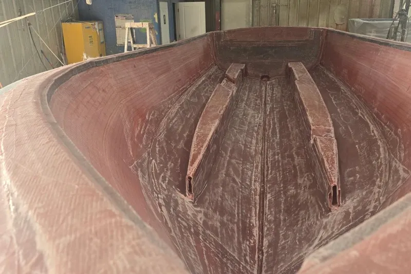 Slide: The Image of Completed hull and stringers - 6