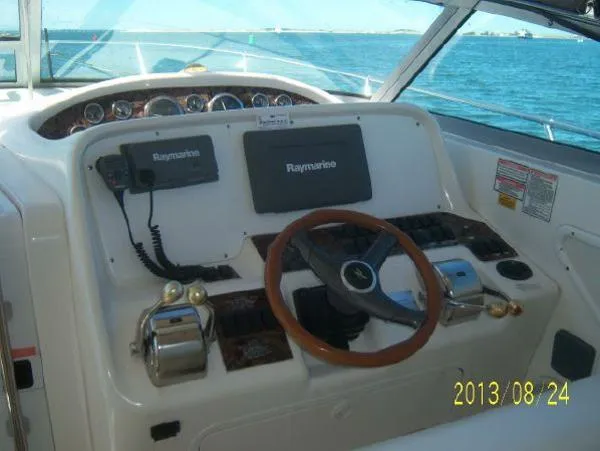 Slide: The Image of Sea Ray 330 Express Cruiser 1998 - 9