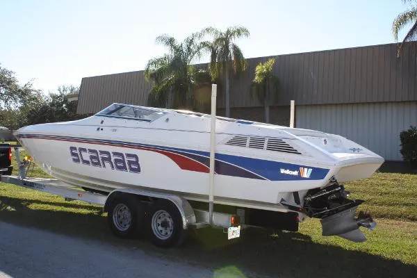 Slide: The Image of Wellcraft 29 Scarab 1994 - 2