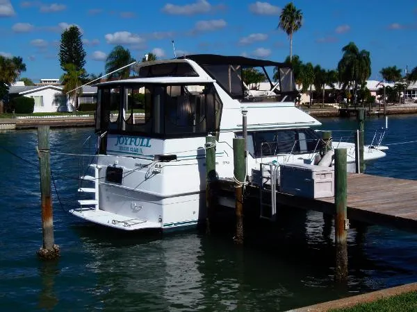 Slide: The Image of Carver Yachts 370 aft cabin with Sundeck 1994 - 0
