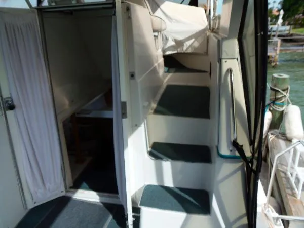Slide: The Image of Carver Yachts 370 aft cabin with Sundeck 1994 - 7