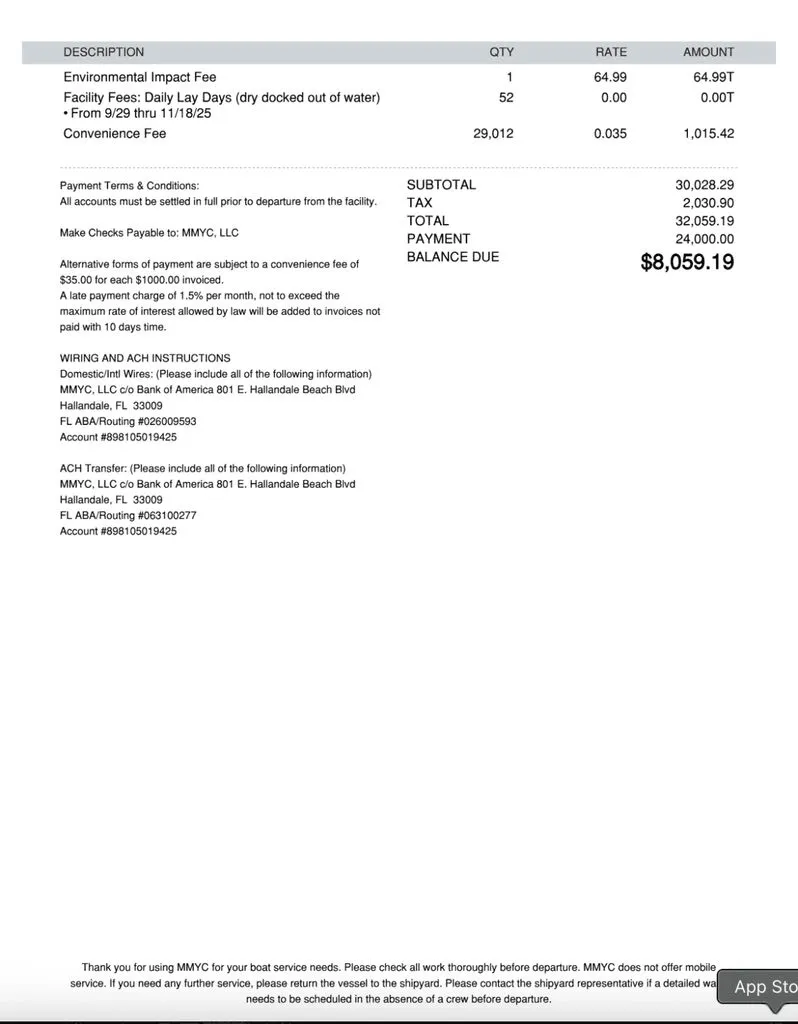 Slide: The Image of Sea Ray 440 Express Bridge 1994 - 27