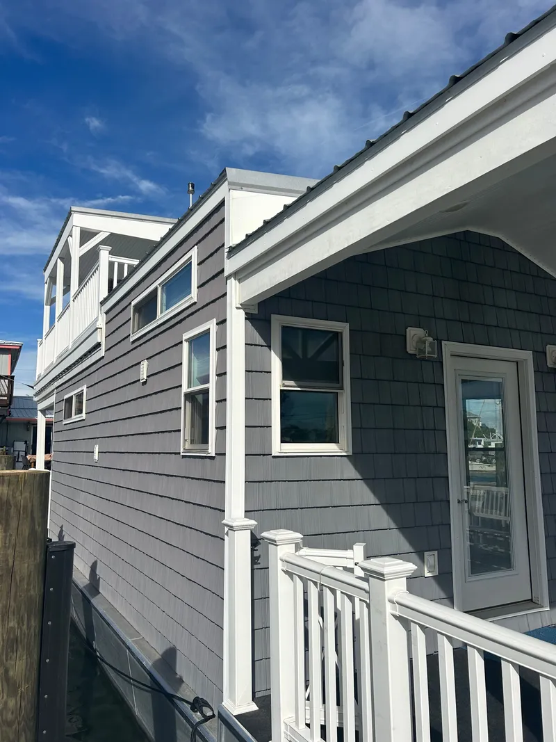 Slide: The Image of Harbor Cottage Cozy Cottage 52' x 16' Tiny Boat 2019 - 4