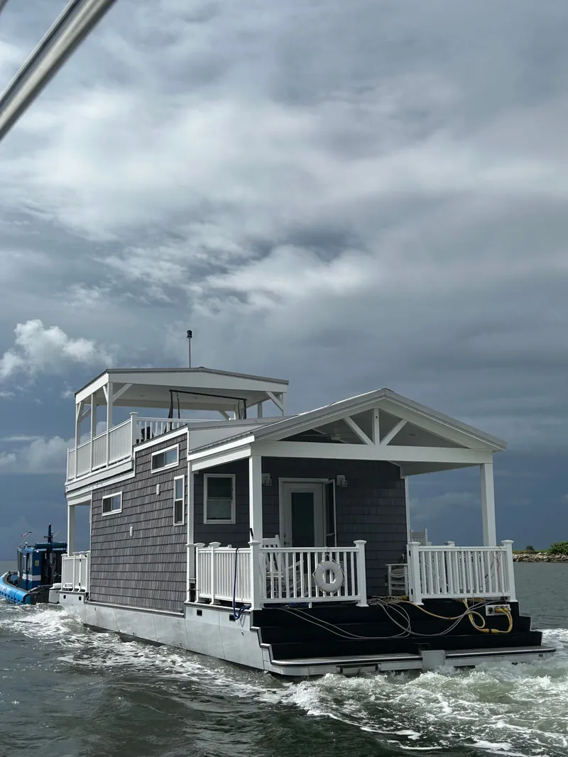 Slide: The Image of Harbor Cottage Cozy Cottage 52' x 16' Tiny Boat 2019 - 59