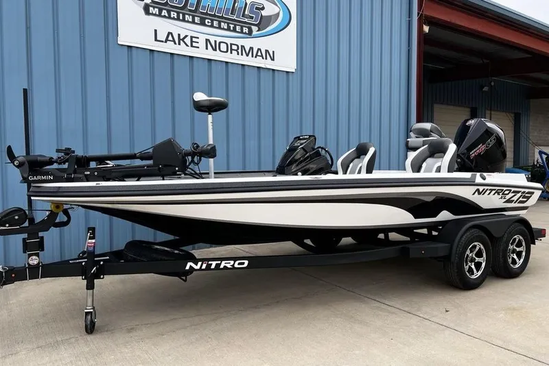 Slide: The Image of 2026 Nitro Z19 XL Pro boat at Foothills Marine Center, Lake Norman. - 5