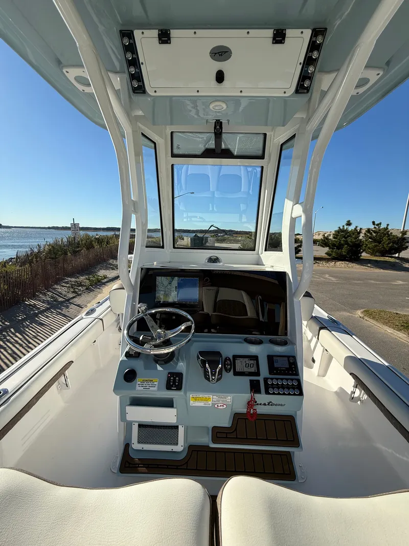 Slide: The Image of Interior view of 2024 Tidewater 2500 Carolina Bay Custom boat. - 11
