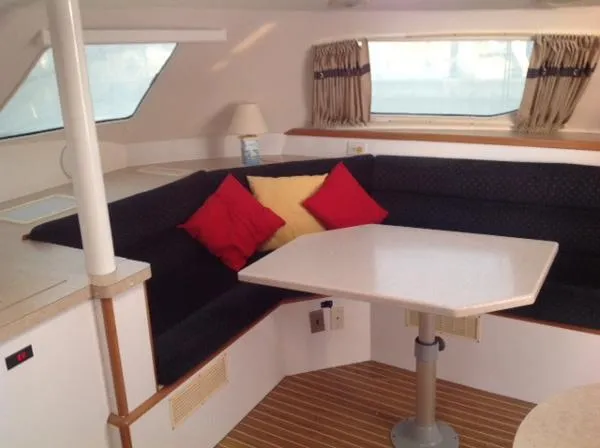 Slide: The Image of Manta 42 Sail Catamaran 2000 - 2