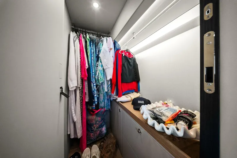Slide: The Image of 2025 Absolute 48 Navetta - Stateroom Closet - 19