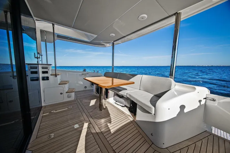 Slide: The Image of 2025 Absolute 48 Navetta - Aft Deck - 34