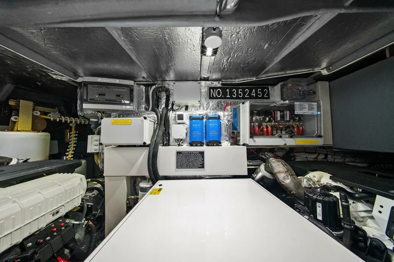 Slide: The Image of 2025 Absolute 48 Navetta - Engine Room - 53