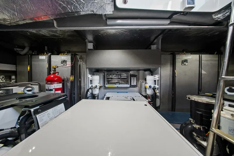 Slide: The Image of 2025 Absolute 48 Navetta - Engine Room - 54