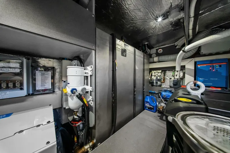 Slide: The Image of 2025 Absolute 48 Navetta - Engine Room - 56
