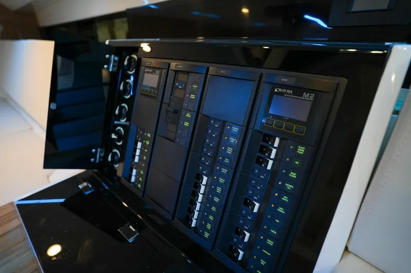 Slide: The Image of Electrical control panel of De Antonio Yachts D36, year 2026. - 20